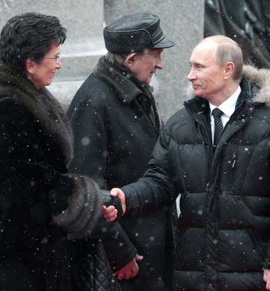 Владимир Путин и Нино Бурджанадзе провели встречу в Москве