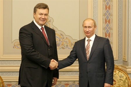 Виктор Янукович встретится сегодня с Владимиром Путиным