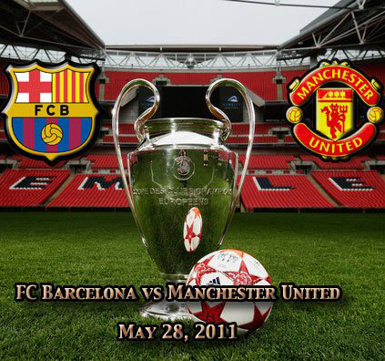«Уэмбли» готовится к финальному поединку Лиги чемпионов между «Барселоной» И «Манчестер Юнайтед» 