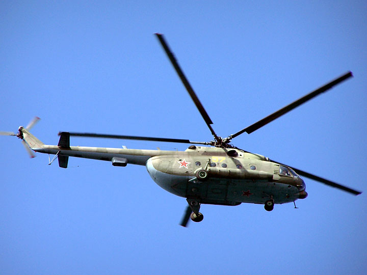 Российские вертолеты Ми-8 вторглись в воздушное пространство Грузии