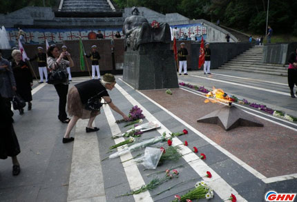 «Грузино-абхазский и осетинский дом» поздравляет с Днем победы грузинских, абхазских и осетинских ветеранов