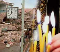 В Армении вспоминают жертв Спитакского землетрясения 1988 года